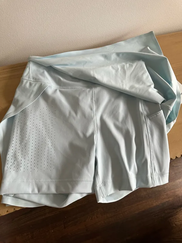 Lululemon Super-High-Rise Side-Slit Tennis Skirt Powder Blue 8 - Image 7