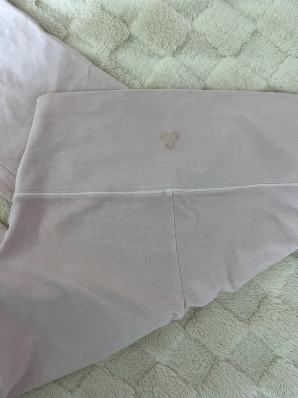 Aritzia Pink Flare Pants - Image 3