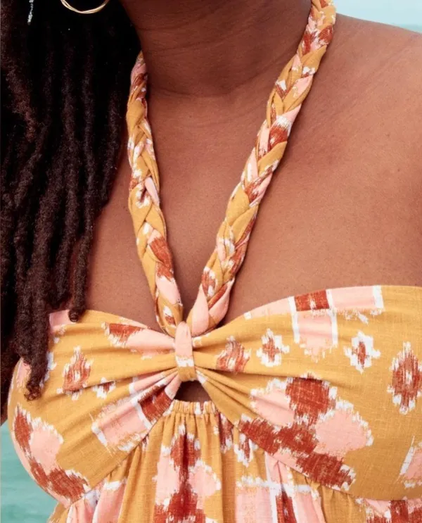 Aerie Halter Top Maxi Dress - Image 4