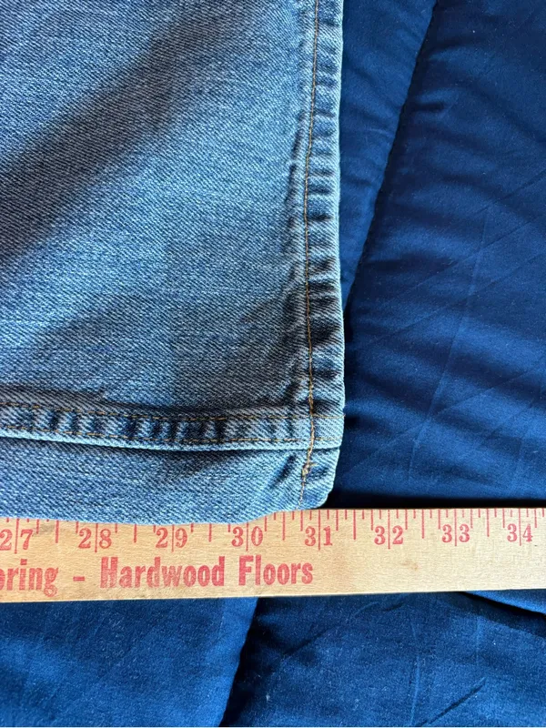 American Eagle Favorite Fit Low Rise Flare Jeans Sz 6 Regular Y2K vintage - Image 5