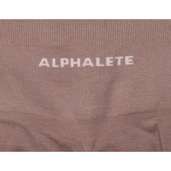 NWOT Alphalete Amplify Legging Women's Seamless Scrunch Leggings Blossom Size XS - Image 4