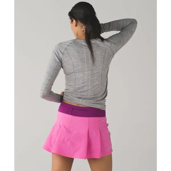Lululemon Rare Colorblock Pace Rival Pink Paradise Skort Size 6 - Image 3