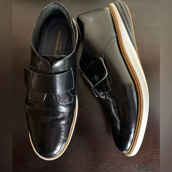 Cole Haan Patent Leather Grand Evolution Velox Oxford Loafer - Image 6
