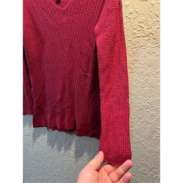 Loft V-Neck Pullover Sweater Woman’s Size Small - Image 5