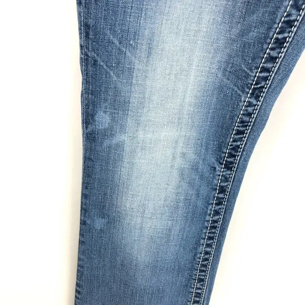 Miss Me Womens Jeans Easy Boot Medium Wash Fading Embellished Size 29 - Image 2