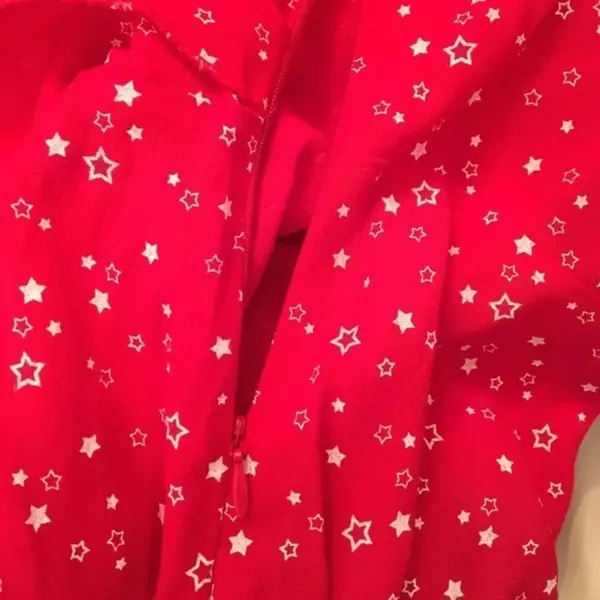 ✨ Red Star Ruffle Detail Tea Dress✨ - Image 7