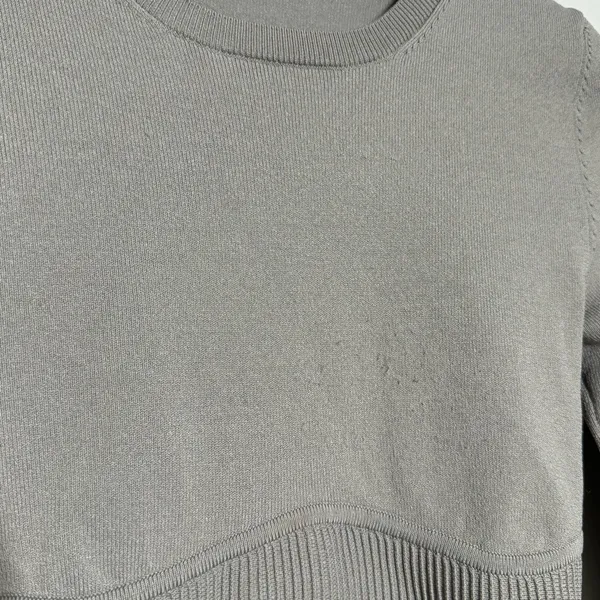 Aritzia Sculpt Knit Empire Longsleeve Longsleeve corset top sweater XS - Image 7