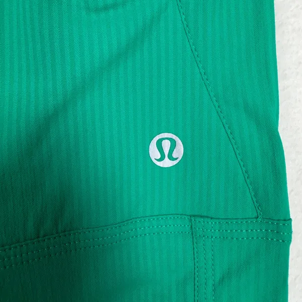 Lululemon 14 Dance Studio Mid Rise Pant Full Length Kelly Green Stretch Athletic - Image 5