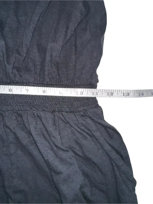 NWT Aerie Everyday Track Jumpsuit Black Sleeveless with Elastic Waist SMALL - Image 8