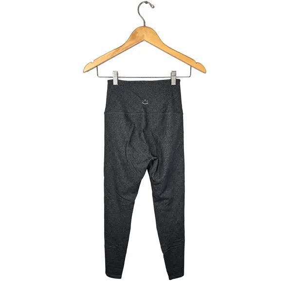 Beyond Yoga Spacedye High Waist Long Leggings M Charcoal Gray Made USA 28" - Image 3