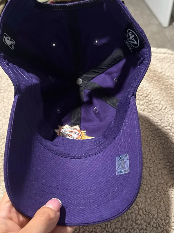 47 Brand Suns Women's Purple Cap with Branded Patch - Image 2