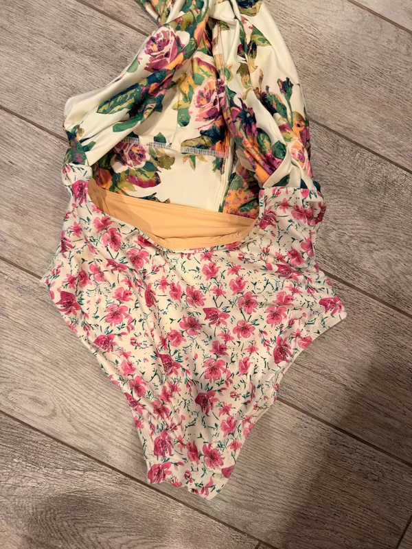 One Piece Swimsuit Women’s Floral - Image 3