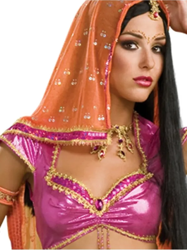 NWT womens Secret Wishes Sexy Bollywood Dancer Costume Halloween XS - Image 2