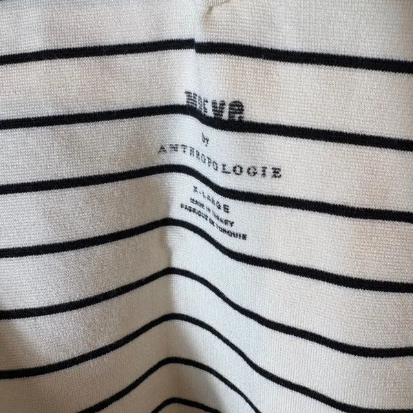 Maeve Anthropologie Striped Knit Tank Top Women's X-Large Sleeveless‎ Casual - Image 3