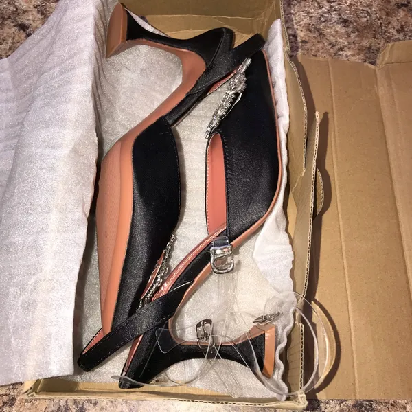 Heels-dressy with sparkels. Size 8 - Image 9