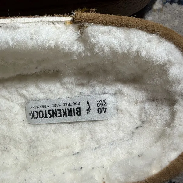 Birkenstock Buckley Shearling Suede Leather - Image 8