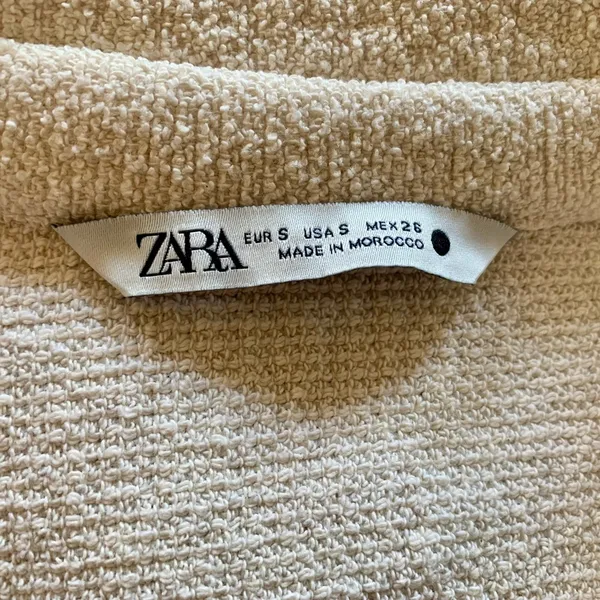 ZARA Ivory Shirt - Image 4