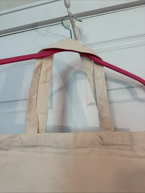 Handcrafted Canvas Tote Bag with "Heal Them With Kindness" Print - Image 4