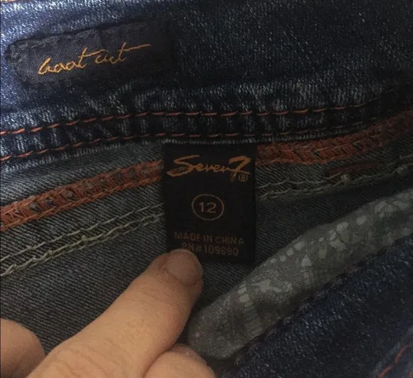 Seven7 Seven for all man kind bootcut jeans - Image 4