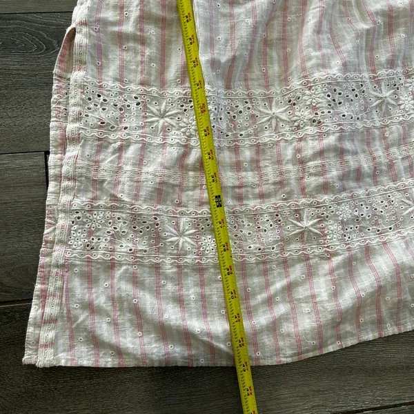 Rare Loveshackfancy Pink Isla Midi Embroidered Boho Dress - Image 12