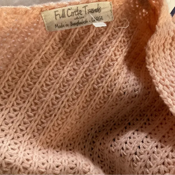 Full Circle Trends Soft Knot Sweater Sz L NWOT - Image 6