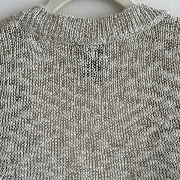 Wet Seal Open Front Long Knit Cardigan, Tan, Size Medium - Image 15