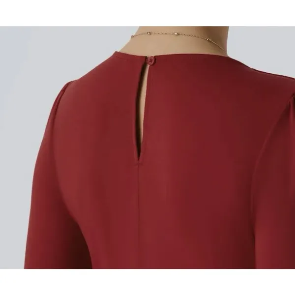 Halara SculptKnit V-neck Long Sleeve Belted Jumpsuit with Pockets-Easy Peezy S - Image 7