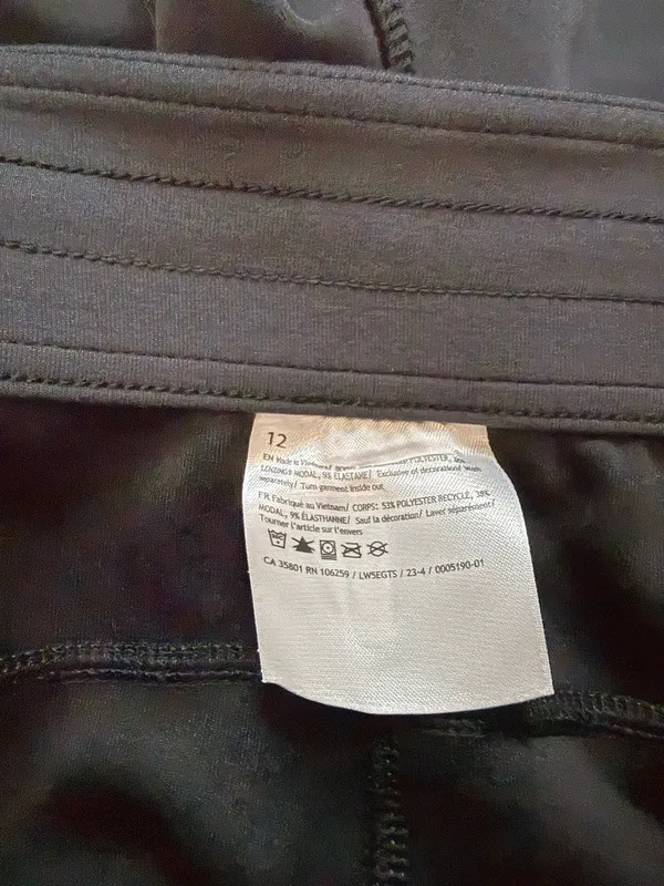 Lululemon Softstreme High-Rise Pant - Black - Image 8