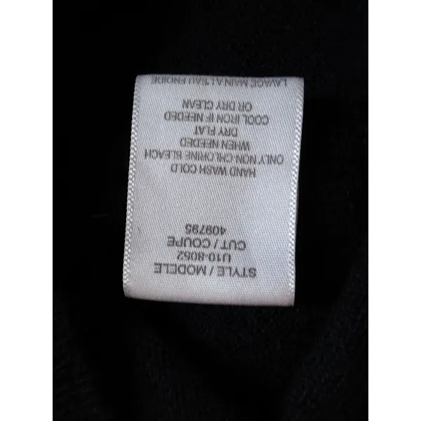 Joie 100% Cashmere Cowl Neck Sweater Black Long Sleeve Women's Size Small - Image 7