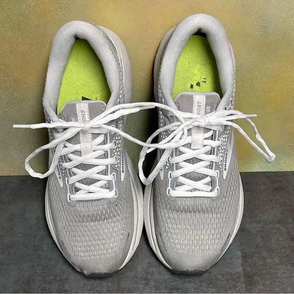 Brooks Ghost 14 Women's Gray Running Shoes Size 8B - Image 9