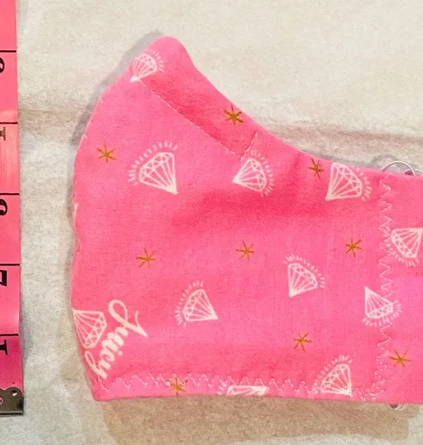 😷Handmade LIMITED Juicy Couture Face Mask - Image 5