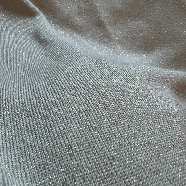 Kevo Vintage Gold Sparkle Silk-Blend Sweater Top - Image 3