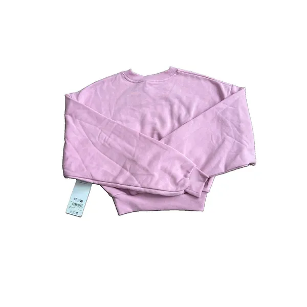 ALO Yoga NWT Cropped Accolade Crewneck Pullover Candy Heart Pink Size XS - Image 7