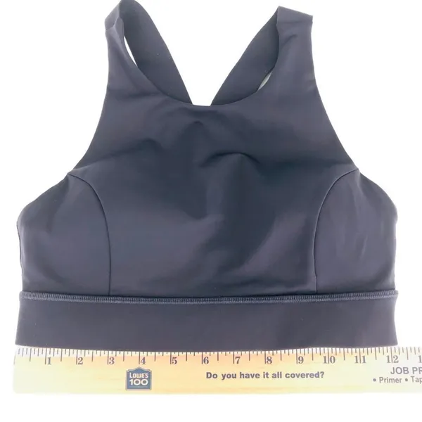 Lululemon Fast Free Bra (Nulux) Black Grape Size 6 Sports Bra - Image 8