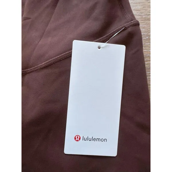 Lululemon Wunder Under SmoothCover High Rise 25” Lava Cake Size 4 NWT - Image 5