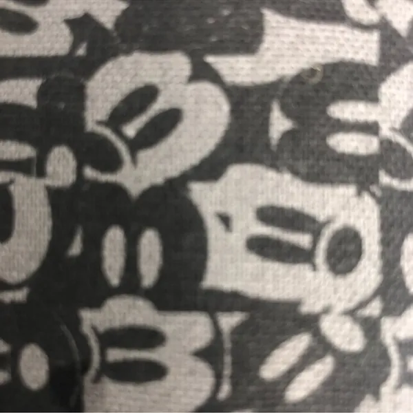 Disney Mickey Mouse Canvas Sneakers Size 10 Black Grey Retro Streetwear Shoes - Image 8