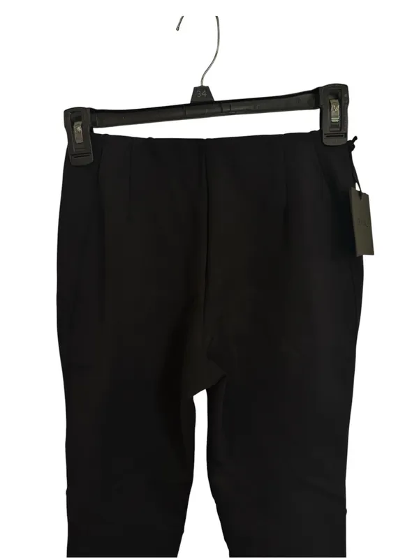 Aritzia Talula Panel Black Neoprene Scuba Ponte Skinny Seam Panel Slim Pants XS - Image 6