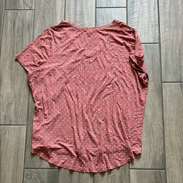 Old Navy Pink Short Sleeve Relaxed Tee - Image 3
