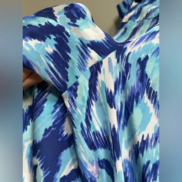Lilly Pulitzer Lolani 100% Silk Palazzo Pants‎ Skipped A Beach Resort Vacation - Image 6