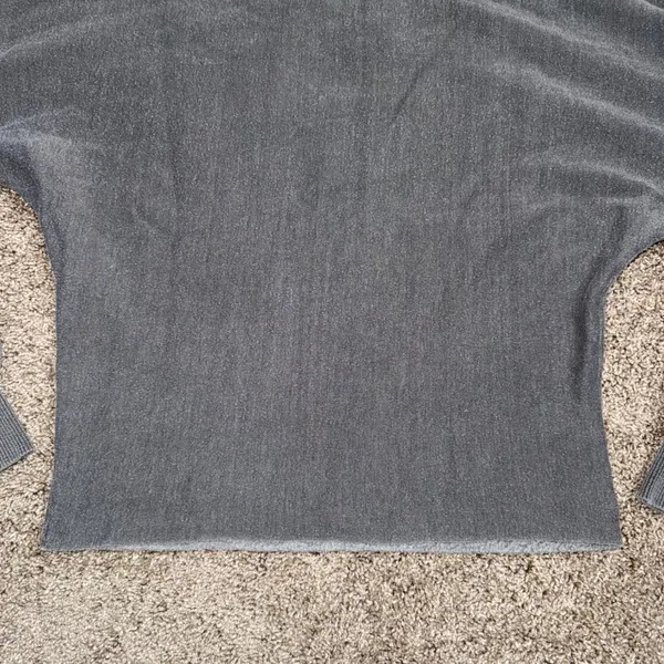 Joah Brown Sweatshirt Women One Size Black Good Dolman Sleeve Cropped Vintage - Image 6