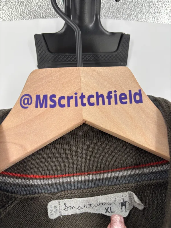 Smartwool green ribbed zip jacket xl - Image 3