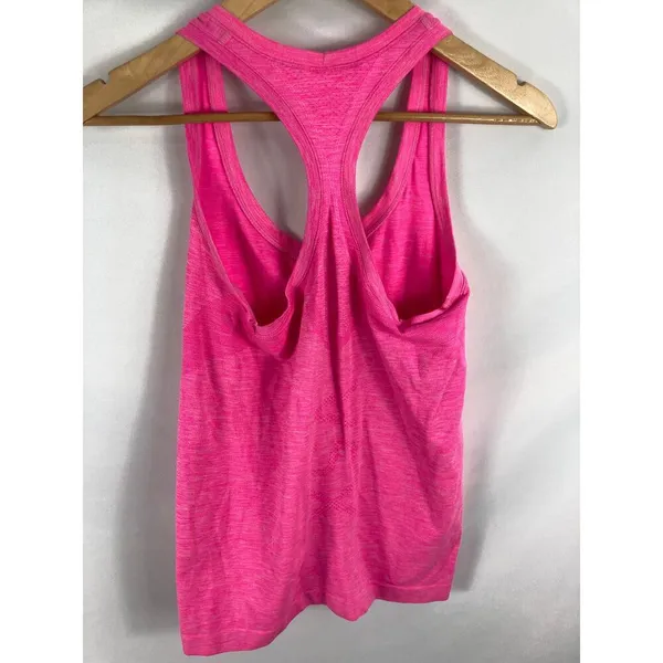 Victorias Secret Sport VSX Pink Racerback Fitted Activewear Tank Size Medium - Image 3