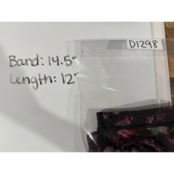 Lululemon Energy Bra Sz 10 Purple Black Floral Illusion Strappy Workout Yoga Gym - Image 5