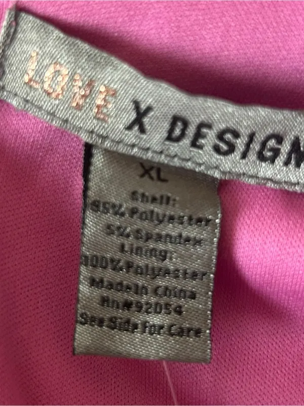 Nordstrom Love x Design Pink Spaghetti-Strap Midi Dress - Image 6