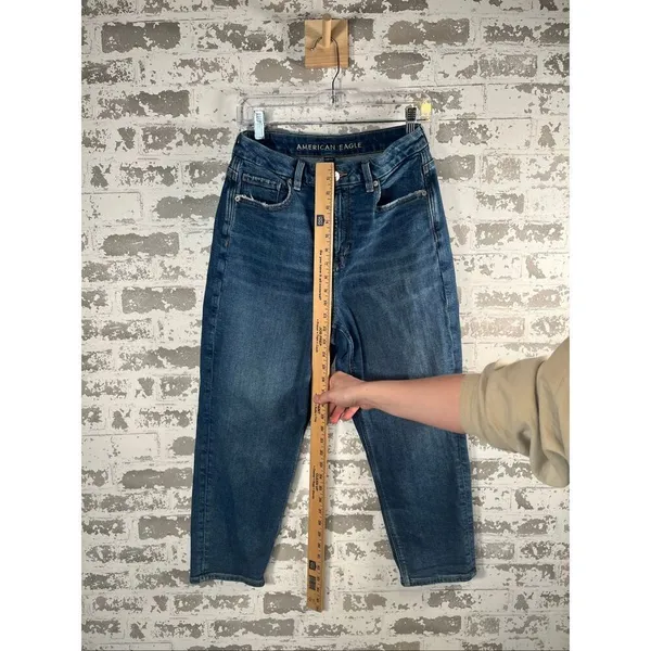American Eagle | women Curvy mom jeans x-short denim jeans - Image 6