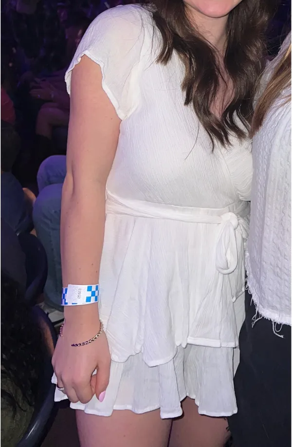 Altar'd State white romper - Image 4