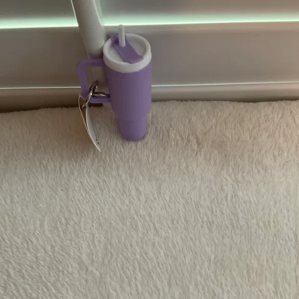 Purple Drinking cup key fob - Image 3