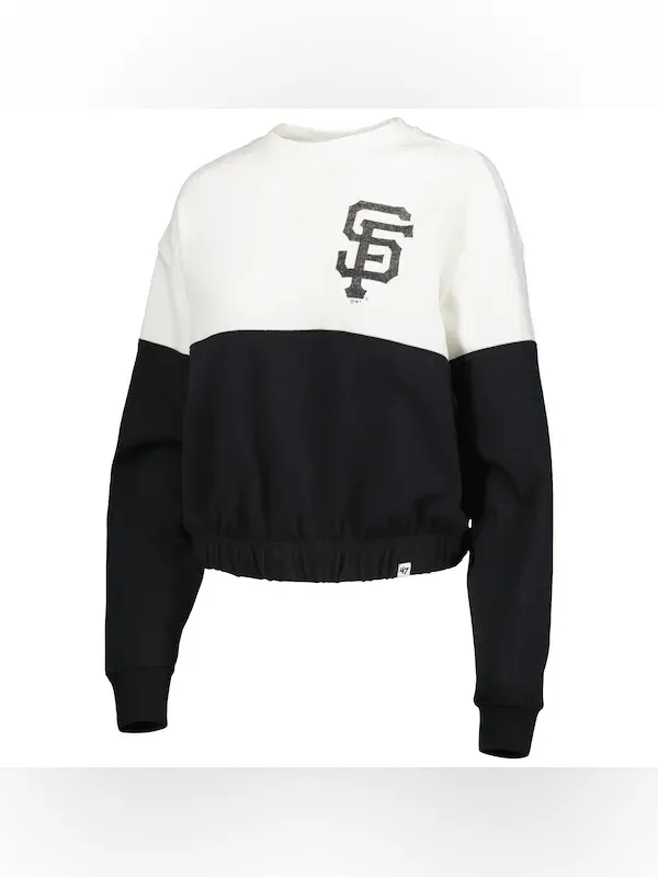 '47 Brand San Francisco Giants Take Two Bonita pullover sweatshirt WOMEN size XL - Image 9