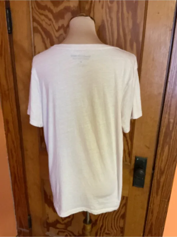 Grateful Dead Lucky Brand Dancing Bear Roses Flocked Graphic Tee XL - Image 11