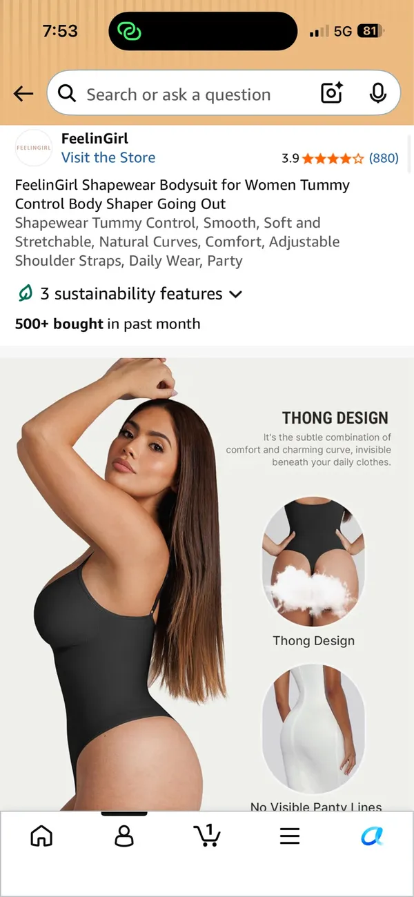 Amazon bodysuit - Image 5